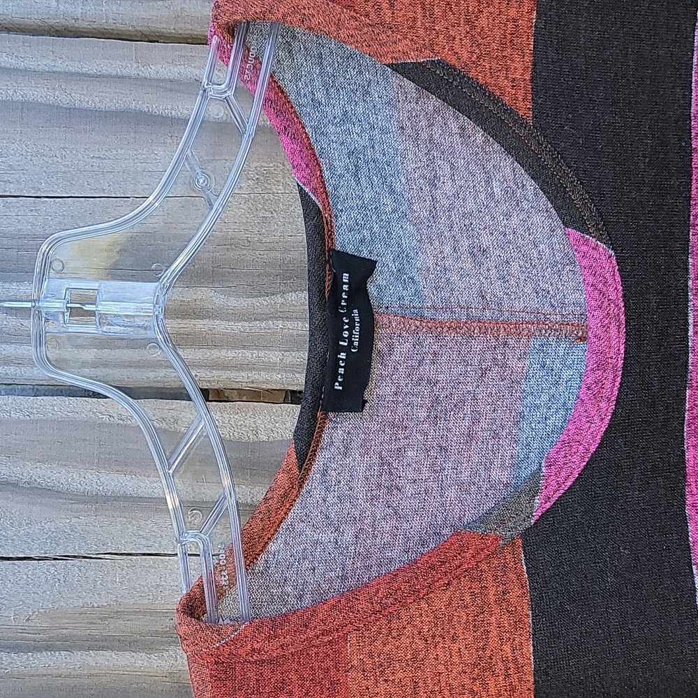 Multi-Colored Striped Pull Over - Picture 3 of 5